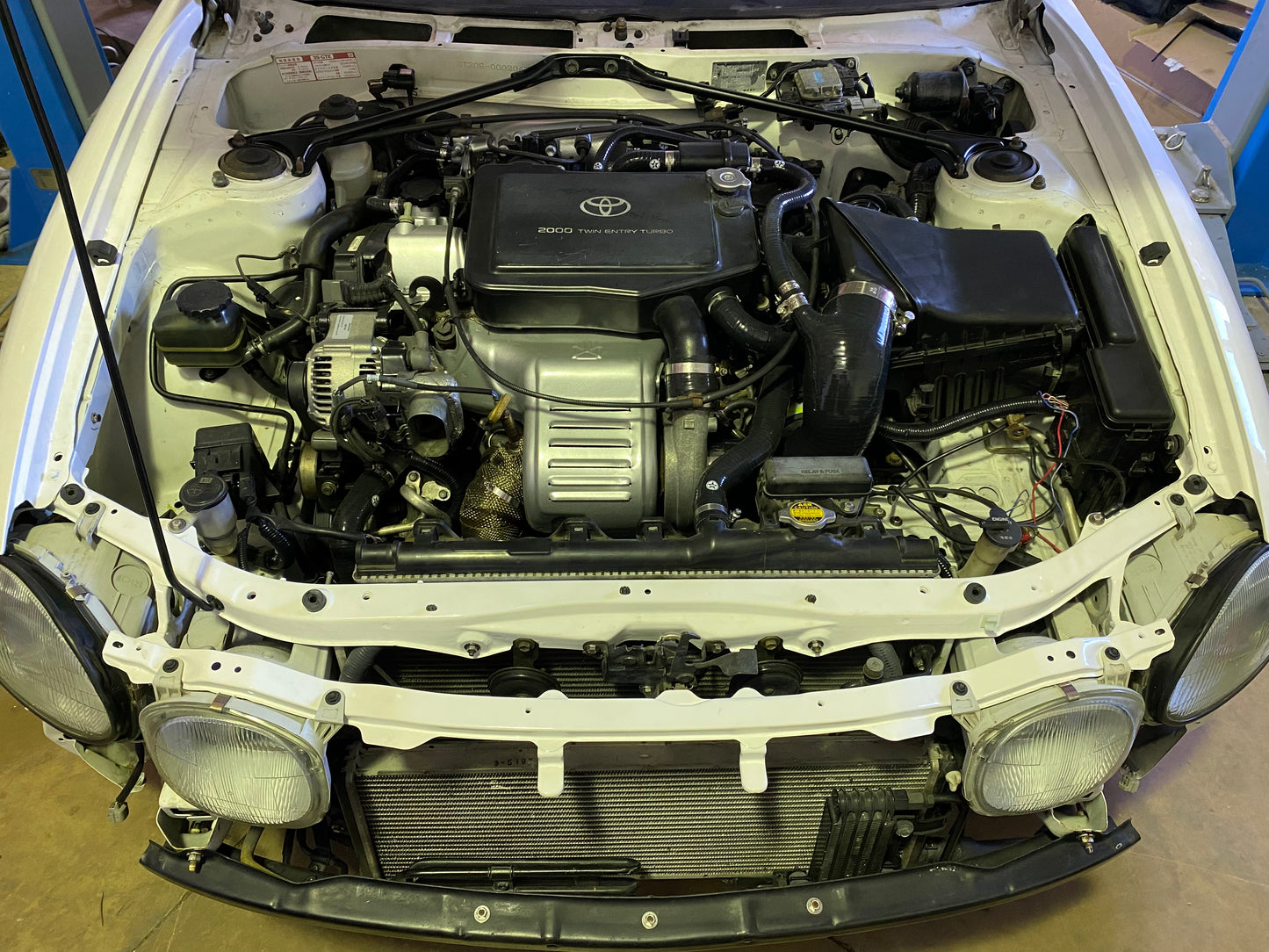 Silikon Motor Kühlwasser Schlauchsatz für Toyota Celica ST205 GT4 GT FOUR