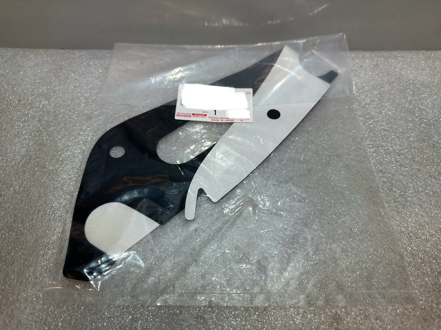 Toyota Celica ST205 Dichtungssatz zwischen WRC Spoiler und Heckklappe OEM