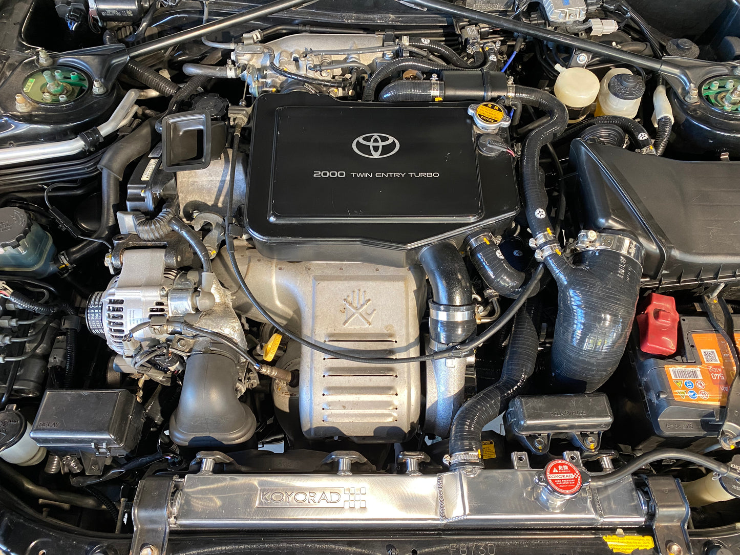 Silikon Motor Kühlwasser Schlauchsatz für Toyota Celica ST205 GT4 GT FOUR