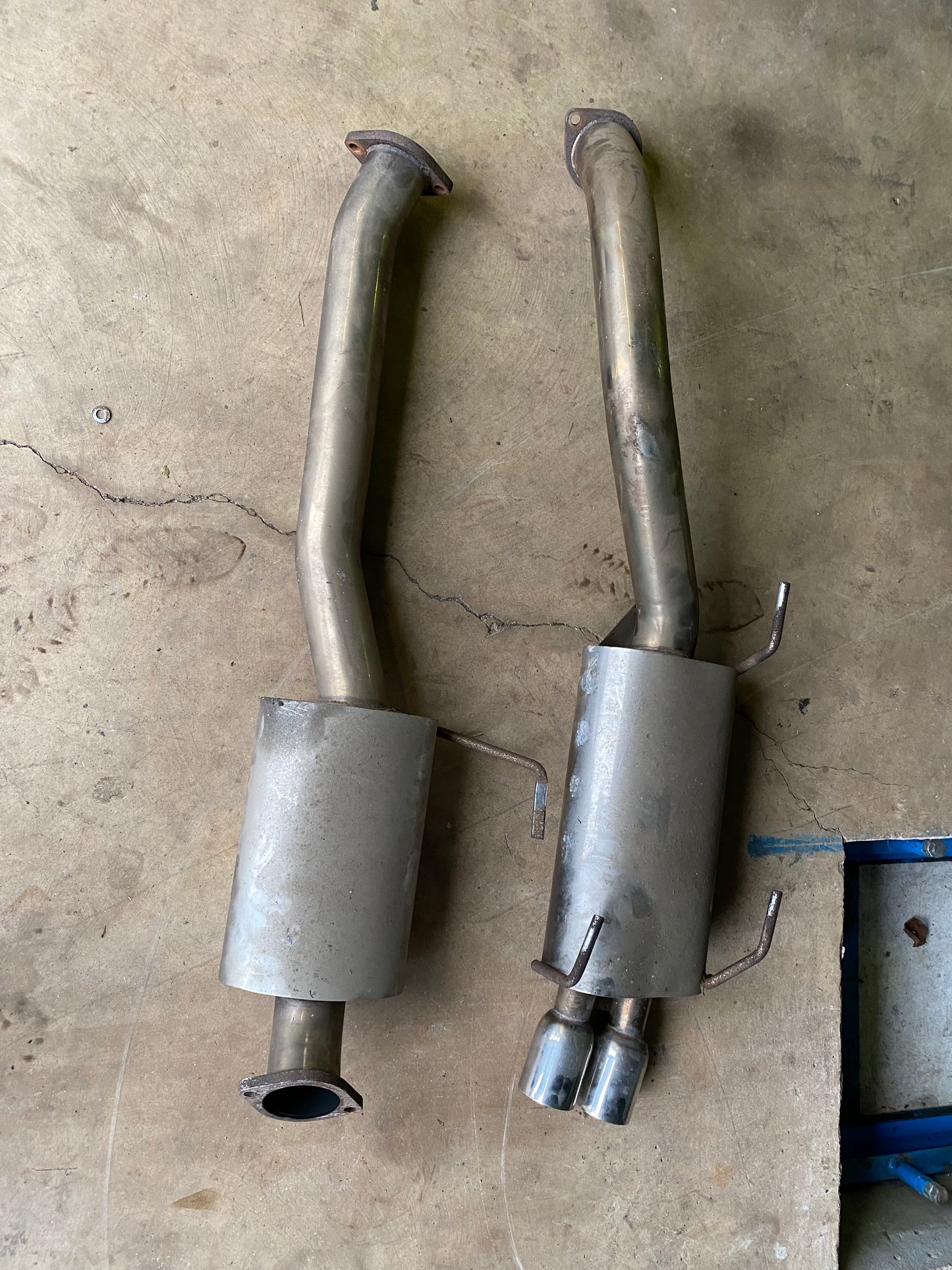 Edelstahl Abgasanlage 3" OEM Style 76mm Toyota Celica ST185 GT4 GT FOUR