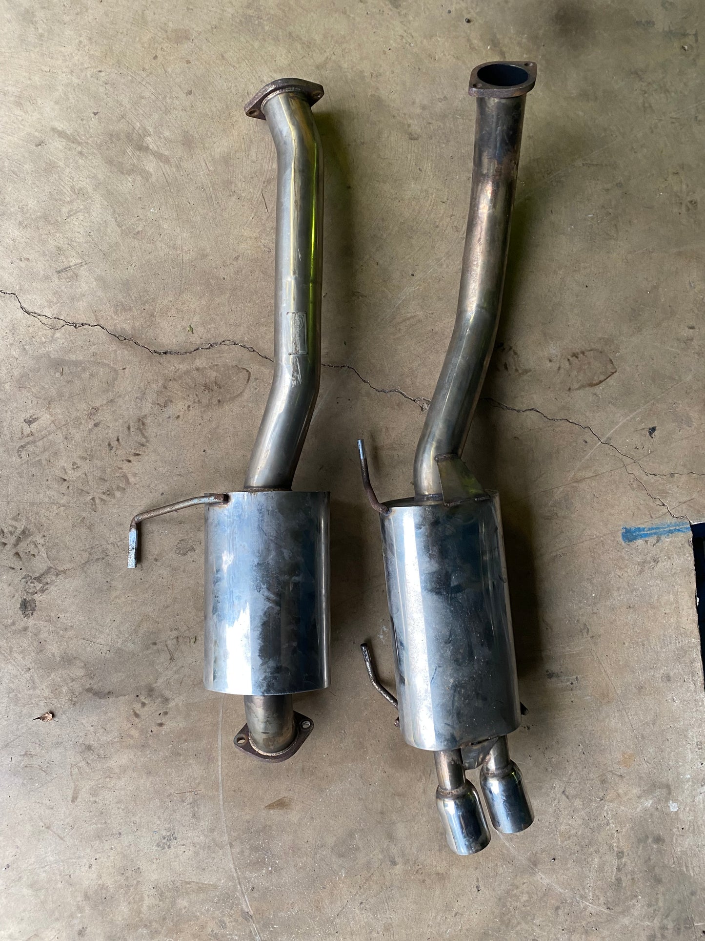 Edelstahl Abgasanlage 3" OEM Style 76mm Toyota Celica ST185 GT4 GT FOUR