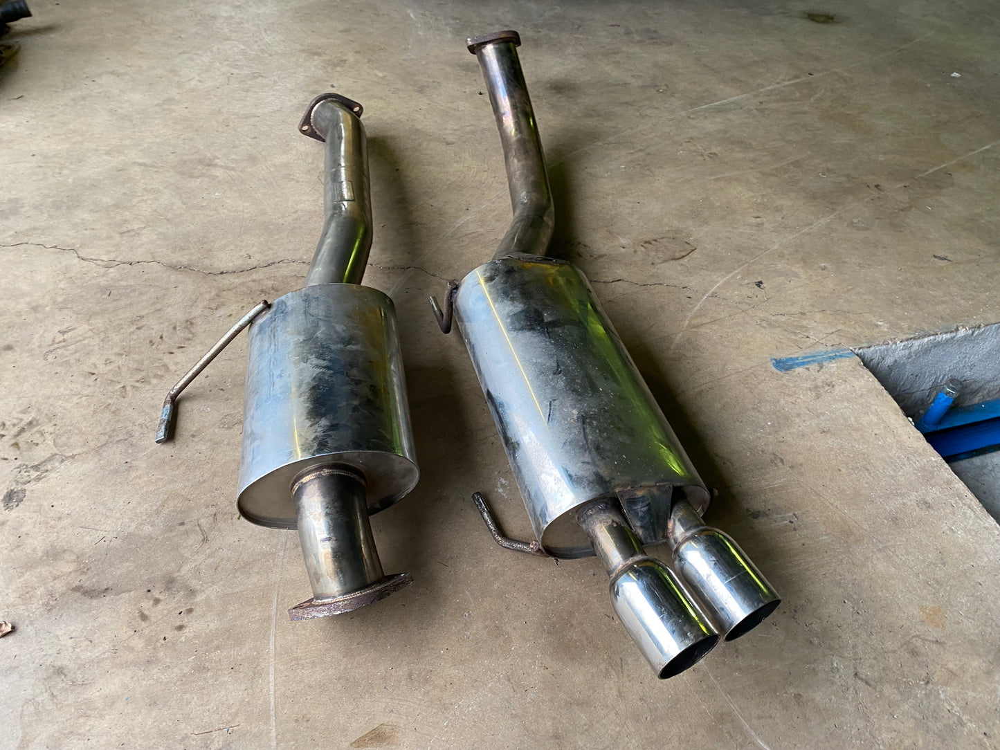 Edelstahl Abgasanlage 3" OEM Style 76mm Toyota Celica ST185 GT4 GT FOUR