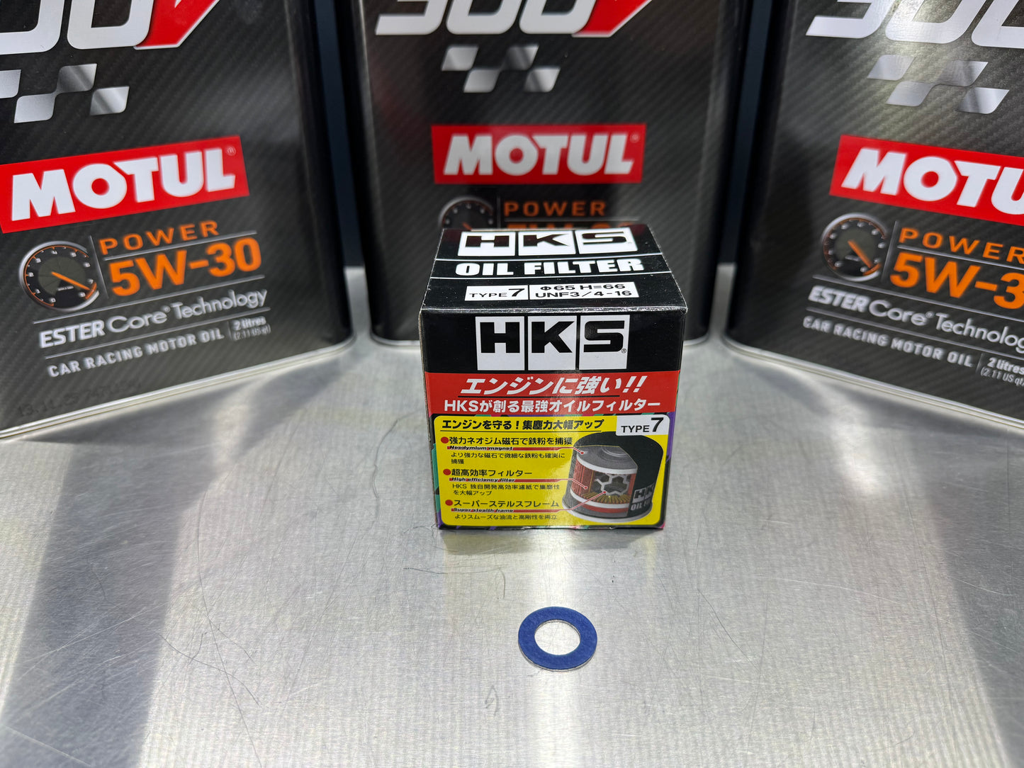 Toyota GR Yaris Ölservice Paket Motul 300V 5W30 & HKS Ölfilter