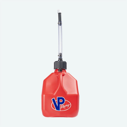 VP Racing 11L (3 Gal) Square Motorsport Benzinkanister + Deluxe Filler Hose